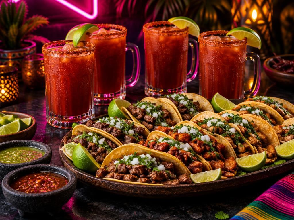 Rosca de 10 Tacos + 2 Micheladas de Tarro