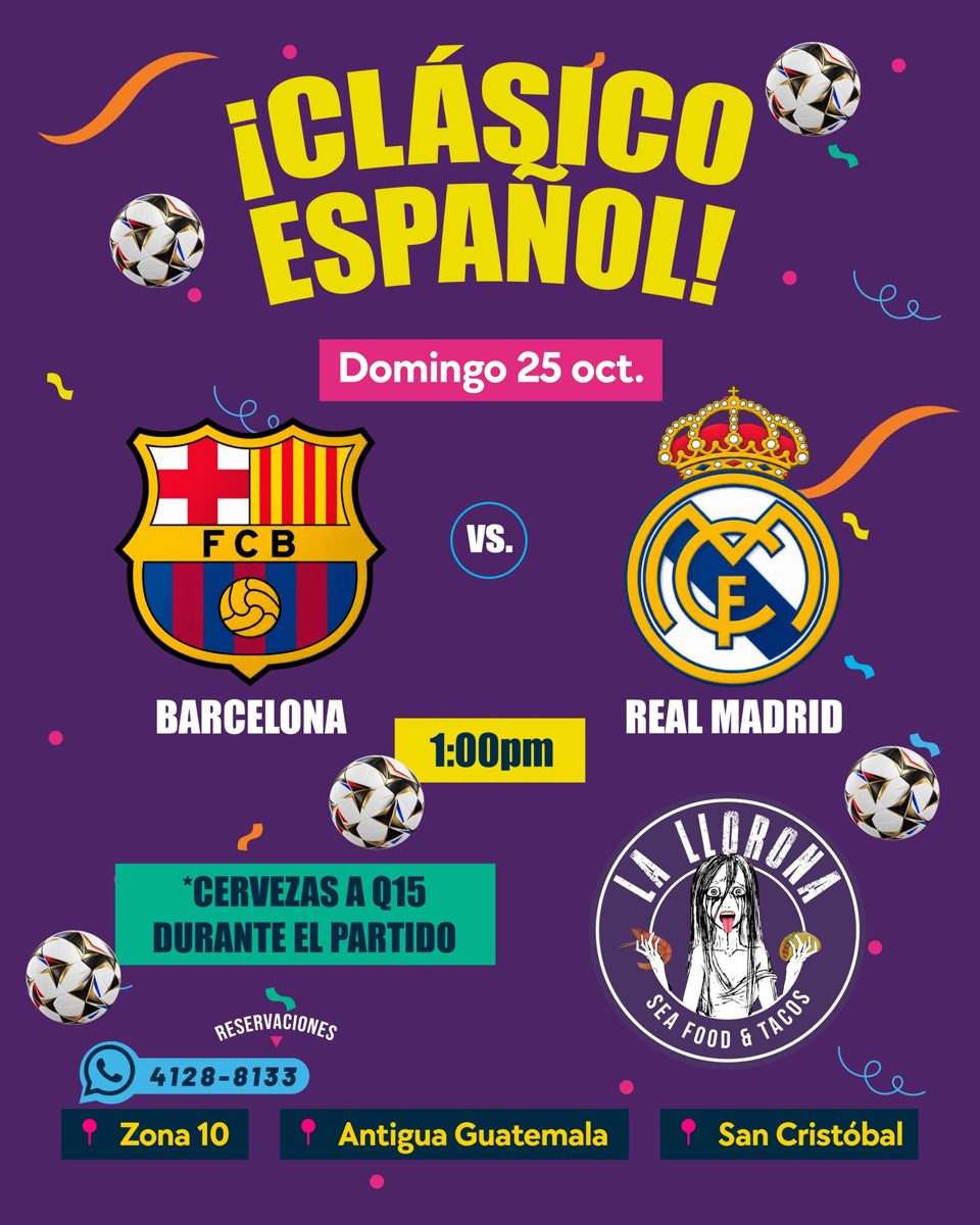 Clásico Español: Barcelona vs. Real Madrid